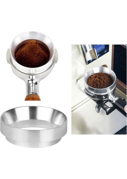 Alüminyum Alaşımlı Kahve Dozaj Yüzük Cafe Araçları Demleme Kase Tampers Gümüş Için (Yurt Dışından) fırsatları