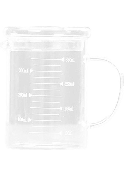 Yüksek Borosilikat Cam Ölçüm Kupası Restoran Pişirme 350ML Için Okuması Kolay (Yurt Dışından)