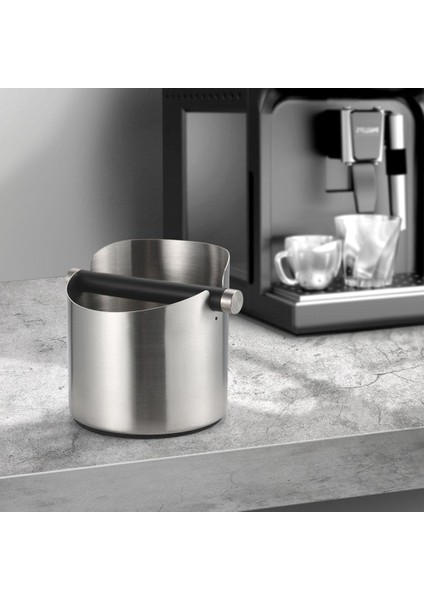 Kahve Vuruş Kutusu Çıkarılabilir Knock Bar Espresso Dump Çapı Kahve Toprakları Için Gümüş L (Yurt Dışından) fiyatları