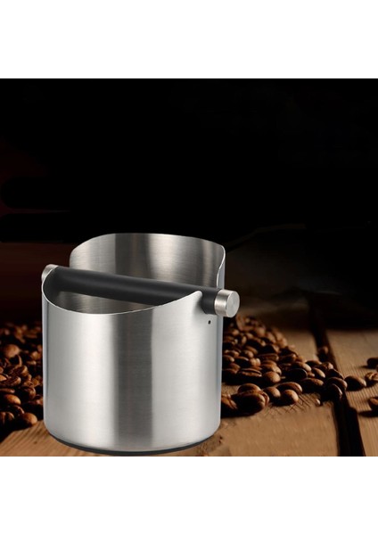Kahve Vuruş Kutusu Çıkarılabilir Knock Bar Espresso Dump Çapı Kahve Toprakları Için Gümüş L (Yurt Dışından) fırsatları