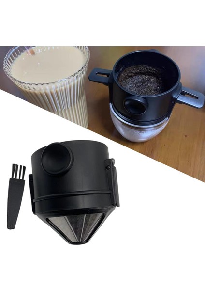Kahve Filtresi Kolay Temizlemek Kolay Kahve Çay Tutucu Kahve Damlama Fincan Ofis B Ofis B Fırça ile (Yurt Dışından) indirimleri