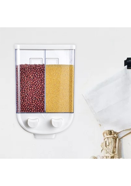 Duvara Monte Pirinç Depolama Tankı 2000ML Konteynerler Pirinç Mutfağı Için Teneke Kutu (Yurt Dışından) modelleri