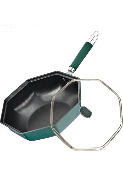 Yapışmaz Kızartma Tavası Mutfak Için Isıya Dayanıklı Sap Tavası ile Kaymaz (Yurt Dışından)