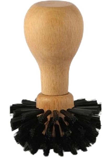 Profesyonel Espresso Kurcalama Temizleme Fırçası Bar Ev Için Ahşap Saplı (Yurt Dışından)