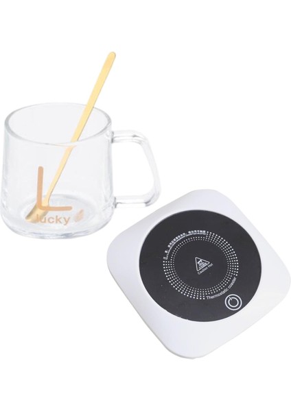 Kupa Isıtıcı Süt Kupası Isıtıcı Pad Çay Isıtıcı Coaster Yalıtım Pedi Ev Yeşil Için (Yurt Dışından)
