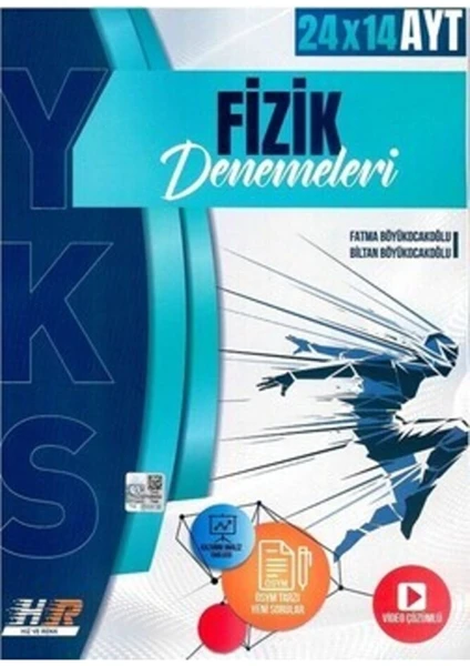 Hız ve Renk Yayınları AYT Fizik 24 x 14 Denemeleri