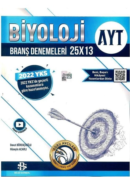 AYT Biyoloji 25 x 13 Denemeleri