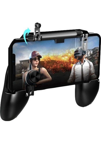 W11 Plus Pubg Ateş Tetik Telefon Oyun Konsolu Kolu Joystıck Tüm Telefonlara Uyumlu