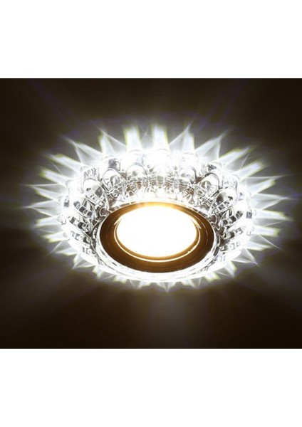 Beyaz LED Çerçeveli Sümbül Kristal Cam modelleri