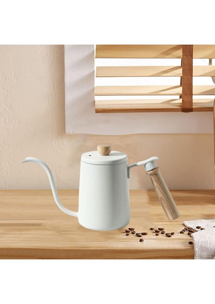 Paslanmaz Çelik Kahve Su Isıtıcısı Dökme Gooseneck Su Isıtıcısı Çay Stopetop Mavi (Yurt Dışından) fiyatları