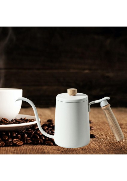 Paslanmaz Çelik Kahve Su Isıtıcısı Dökme Gooseneck Su Isıtıcısı Çay Stopetop Mavi (Yurt Dışından) modelleri