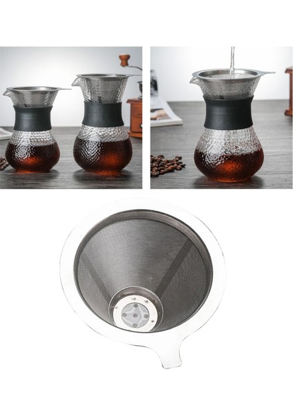 Strade Store Taşınabilir Kahve Makinesi Üzerinde Dökme El Demleme Manuel Kahve Damlama Carafe Filtre (Yurt Dışından)