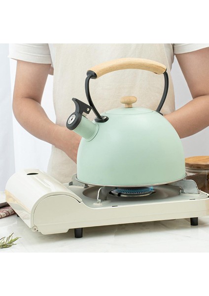Islık Çay Su Isıtıcısı 3l Islık Paslanmaz Çelik Üst Kettle Çaydanlık Ocak Için (Yurt Dışından)
