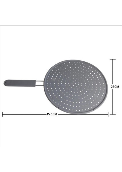 Kızartma Tavası Için Isı Yalıtımı Silikon Sıçramak Ekran Yağ Geçirmez Kapak modelleri