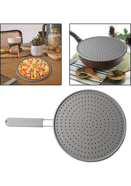 Kızartma Tavası Için Isı Yalıtımı Silikon Sıçramak Ekran Yağ Geçirmez Kapak indirimleri