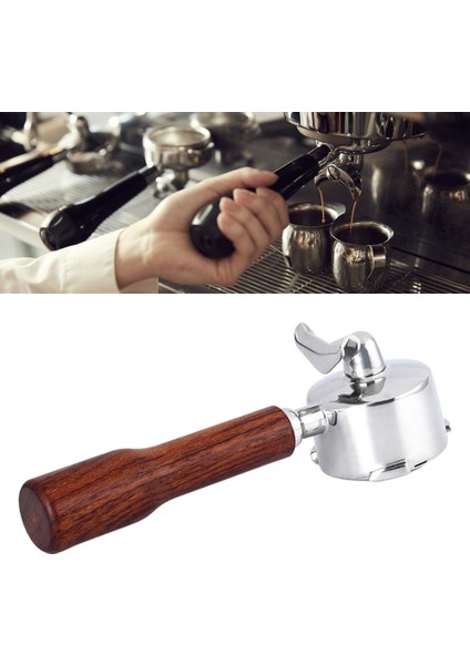 58MM Kahve Dipsiz Portafilter De '680 685 E Için Ayrılabilir Kolu