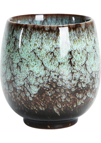 Seramik Çay Kılıfı Porselen Çay Kupası Çin Kung Fu Kupası Drinkware Hediyeler 160ML Indigo(Yurt Dışından)