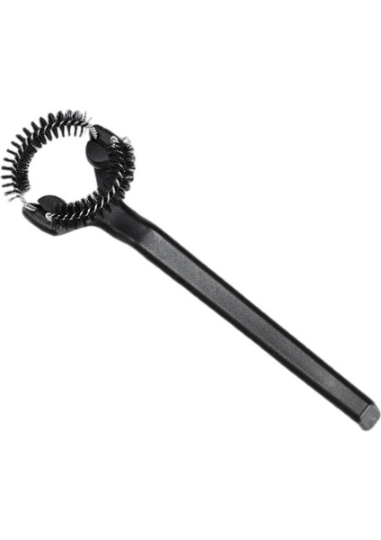 Kahve Makinesi Temizleme Fırçası Çıkarılabilir Naylon Siyah Kahve Makinesi Temiz Araçları 58MM