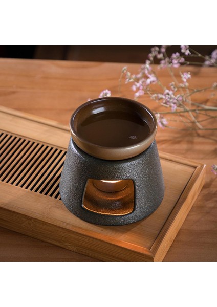 Mum Isıtma ile Teaware Soba Ev Çay Isıtıcı Ofis Ev Çay Siyah Soba Kupası Için(Yurt Dışından)