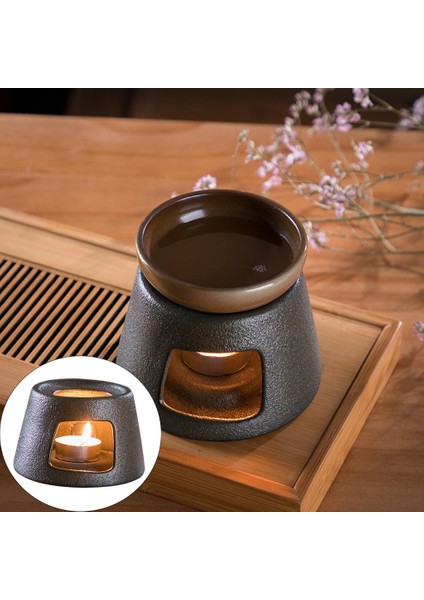 Mum Isıtma ile Teaware Soba Ofis Ev Çay Black Soba Için Ev Çay Isıtıcı