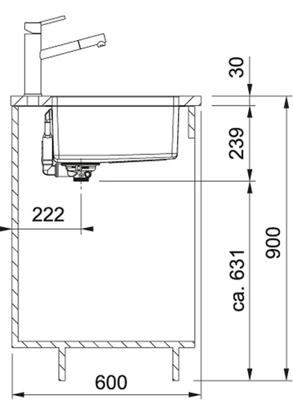 Mrx 110-55 Inox Tezgah Altı Eviye modelleri