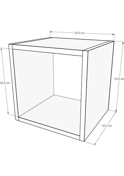 Kitaplikli Duvar Rafi Beyaz 33 cm DVR-1001 fiyatları
