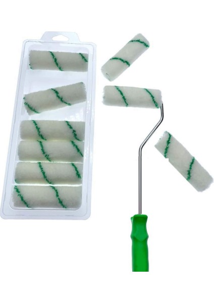 10 cm Epoksi Rulo 10 Adet Isonem MS82 Thermalpaint Sıvı Cam Vernik Antipas Rulosu