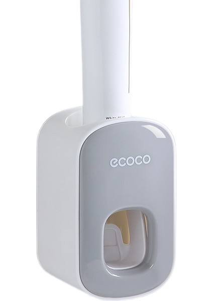 Otomatik Diş Macunu Dispenseri Duvara Monte Banyo Banyo Aksesuarları Su Geçirmez Diş Macunu Sıkacağı Diş Fırçası Tutacağı (Yurt Dışından)