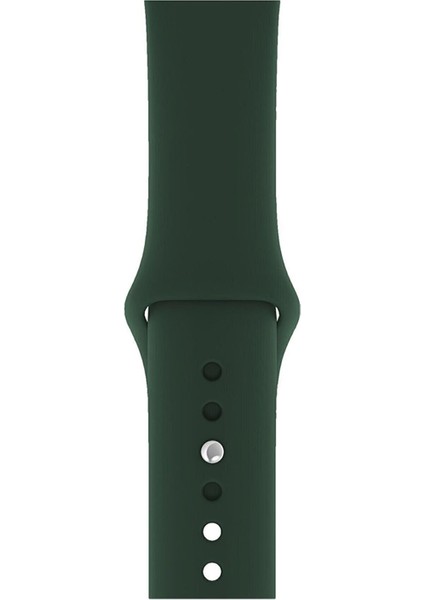 Apple Watch Kordon 1 2 3 4 5 6 7 Se Seri 38MM - 40MM Uyumlu Kayış Bileklik Kordon Yeşil
