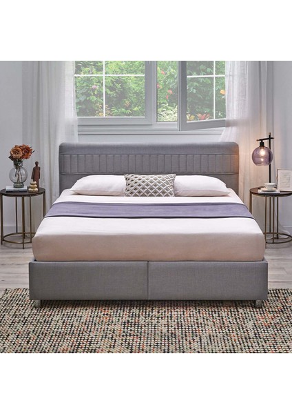 Bedding Nano Başlık Somni Baza Set - Gri