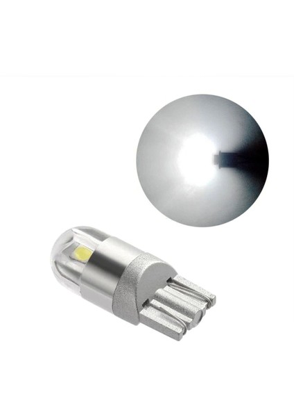 T10 2 Smd Beyaz LED Tekli