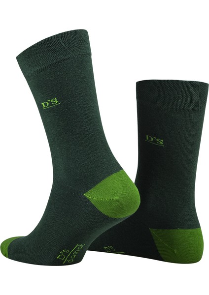 Erkek Pamuk Çorap Renkli Yeşil modelleri