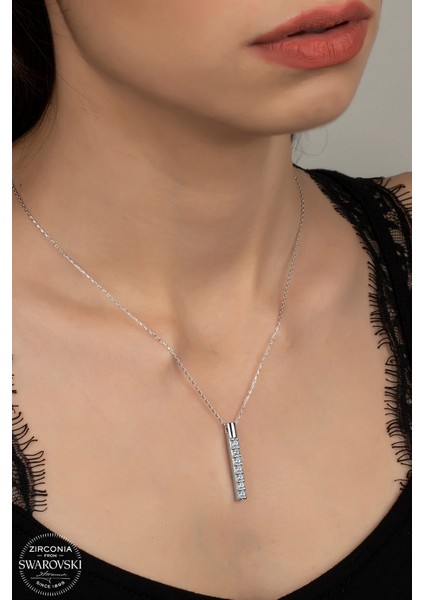 Union Swarovski Zirconia Kadın Dilek Gümüş Kolye