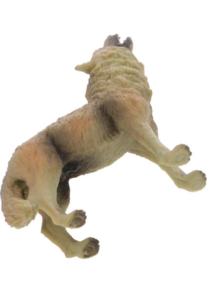Gerçekçi Howling Kurt ve Kutup Ayı Hayvan Modeli Action Figure Çocuk Oyuncak Hediye modelleri