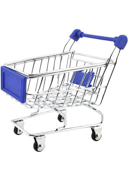 3 Adet Mini Alışveriş Sepeti Süpermarket Handcart Arabası Çocuk Oyun Oyna Pretend