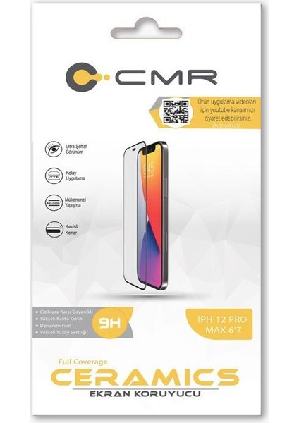 Apple iPhone Xs Max Ceramics Nano Ekran Koruyucu