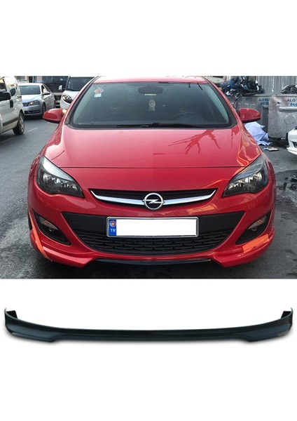 Opel Astra J Sedan Rieger Ön Ek 2011 - 2016 Plastik , Boyasız Ön Tampon