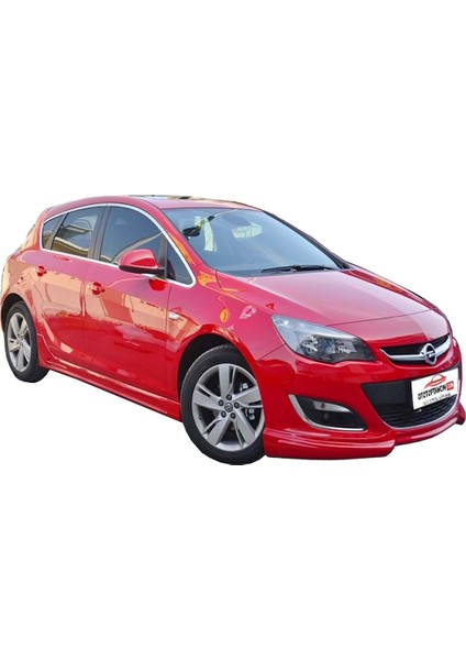 Opel Astra J Sedan Rieger Ön Ek 2011 - 2016 Plastik , Boyasız Ön Tampon