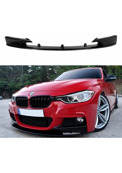 Bmw F30 3 Serisi M Performance Ön Ek Piona Black 2012 - 2019 Ön Tampon