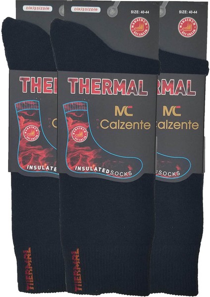 3 Adet Thermal (Termal) Erkek Çorap 3 Adet Lacivert