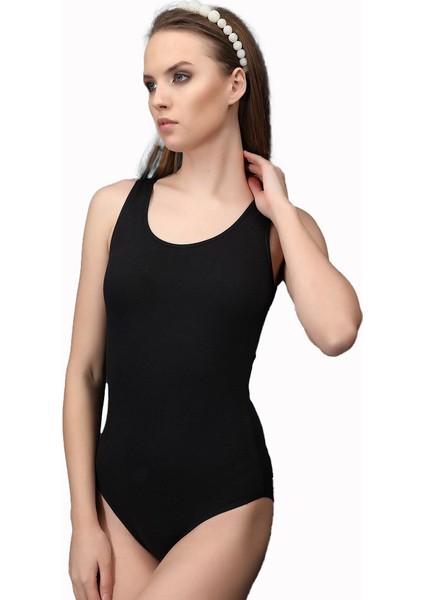 878 Kadın Kalın Askılı Slip Body