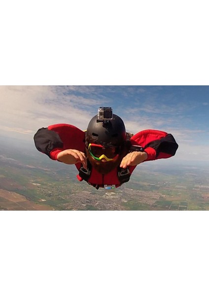 Wingsuit / Izleme Için Skydive Altimetre Plastik Aparat