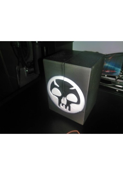 Tc Manyetik Kilitlerle Kutu (Mtg: Siyah, Edh) Plastik Aparat