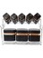 8'li Standlı Baharatlık Siyah 401034 1
