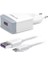 Redmi 9 Power Uyumlu Type-C Girişli Hızlı Şarj Cihazı Seti Adaptör+Kablo Q32 3.0A Beyaz 1