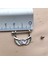 Cerrahi Çelik Zirkon Taşlı Kanat Nipple Piercing - 20 Mm- 1 Adet 2