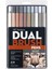 Abt Dual Brush Pen Grafik Kalemi 20'li Set - Neutral 1