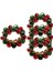 Metal Noel Peçete Yüzük Jingle Bell Dekoratif Noel Gala Kırmızı Yeşil Için 4 Adet (Yurt Dışından) 1