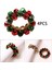Metal Noel Peçete Yüzük Jingle Bell Dekoratif Noel Gala Kırmızı Yeşil Için 4 Adet (Yurt Dışından) 5