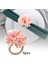 6x Havlu Toka Peçete Halkaları Sevgililer Günü Için Düğün Yemek Masası Accent Pink (Yurt Dışından) 4
